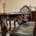 American Walnut Rectangular Carved Dining Table and Chair Set American Walnut Rectangular Carved Dining Table and Chair Set