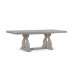 American Solid Wood Dining Set Revival Stretch Long Table High End Vintage Grey Furniture American Solid Wood Dining Set Revival Stretch Long Table High End Vintage Grey Furniture