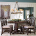 Classic American Vintage Patchwork Rectangular Dining Table Chair Set Furniture Whole Room Customization Villa Luxury Solid Wood Classic American Vintage Patchwork Rectangular Dining Table Chair Set Furniture Whole Room Customization Villa Luxury Solid Wood