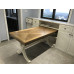 American Country Solid Vintage Dining Table Set
