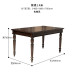 American Country Solid Wood Dining Table Chair Set Customizable American Country Solid Wood Dining Table Chair Set Customizable