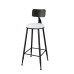 Home Rock Slate Bar Desk Lounge Balcony Relaxation Wall Windows Open Kitchen Sofa Partition Cabinet High Leg Table Chair