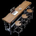 Modern Wooden Bar Table Modern Wooden Bar Table