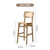 Modern Nordic Bar Chair Modern Nordic Bar Chair