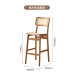 Modern Nordic Bar Chair Modern Nordic Bar Chair