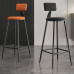 Home Bar Stool Milk Tea Shop High Stool Office Minimalist High Chair Bar Stool Photo Taking Nordic Bar Stool