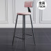 Home Bar Stool Milk Tea Shop High Stool Office Minimalist High Chair Bar Stool Photo Taking Nordic Bar Stool
