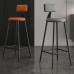 Home Bar Stool Milk Tea Shop High Stool Office Minimalist High Chair Bar Stool Photo Taking Nordic Bar Stool