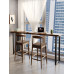 Compact Home Bar Table Set Compact Home Bar Table Set
