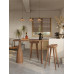 High Foot Table Island Table Dining Table Solid Wood Wall Table