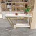 Nordic Reclaimed Wood Bar Table Nordic Reclaimed Wood Bar Table