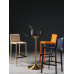 Modern Bar Stool Back Saddle Chair