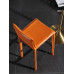 Modern Bar Stool Back Saddle Chair