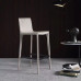 Modern Bar Stool Back Saddle Chair
