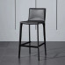 Modern Bar Stool Back Saddle Chair