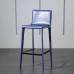 Modern Bar Stool Back Saddle Chair