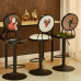 Rising Rotating Bar Chairs