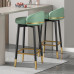 Modern minimalist bar stool cashier counter high stool back luxury home iron bar front stool Modern minimalist bar stool cashier counter high stool back luxury home iron bar front stool
