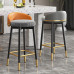 Modern minimalist bar stool cashier counter high stool back luxury home iron bar front stool Modern minimalist bar stool cashier counter high stool back luxury home iron bar front stool
