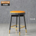Modern minimalist bar stool cashier counter high stool back luxury home iron bar front stool Modern minimalist bar stool cashier counter high stool back luxury home iron bar front stool