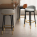 Modern minimalist bar stool cashier counter high stool back luxury home iron bar front stool Modern minimalist bar stool cashier counter high stool back luxury home iron bar front stool