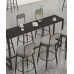 Nordic Marble Milk Tea Bar Table Commercial Bar High Stool Table Window Strip Table Home Balcony