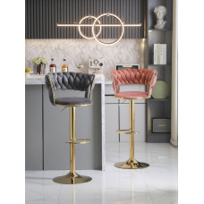 Nordic Bar Chair Adjustable Swivel Home Bar Stool Luxury Modern Minimalistic Armrest Cashier High Stool Nordic Bar Chair Adjustable Swivel Home Bar Stool Luxury Modern Minimalistic Armrest Cashier High Stool