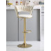 Nordic Bar Chair Adjustable Swivel Home Bar Stool Luxury Modern Minimalistic Armrest Cashier High Stool