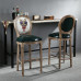 Solid Wood Bar Stools Simple American Retro Style 3 Solid Wood Bar Stools Simple American Retro Style 3