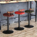 Modern Adjustable Wooden Bar Stool Modern Adjustable Wooden Bar Stool