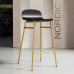Nordic Upholstered Backbar Counterstool Home Bar Stool Modern Minimalist High Footstool Bar Chair Nordic Upholstered Backbar Counterstool Home Bar Stool Modern Minimalist High Footstool Bar Chair