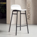 Nordic Upholstered Backbar Counterstool Home Bar Stool Modern Minimalist High Footstool Bar Chair Nordic Upholstered Backbar Counterstool Home Bar Stool Modern Minimalist High Footstool Bar Chair