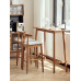 Cherry Wood Room Divider Balcony Table Window High Stool All in One Wall Cherry Wood Room Divider Balcony Table Window High Stool All in One Wall