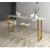 Nordic Marble Bar Table Chairs Home Wall Narrow High Stool Window Balcony Long Table Slab Cafe Nordic Marble Bar Table Chairs Home Wall Narrow High Stool Window Balcony Long Table Slab Cafe