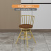 Adjustable Swivel Barstool Chair