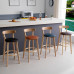 Scandinavian Solid Wood Barstool Scandinavian Solid Wood Barstool