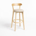 Scandinavian Solid Wood Barstool Scandinavian Solid Wood Barstool