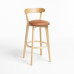 Scandinavian Solid Wood Barstool Scandinavian Solid Wood Barstool