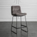 Nordic Upholstered Back Counter Stool Nordic Upholstered Back Counter Stool