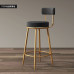 Nordic Bar Stool Gold Luxury Home Iron Bar Counter