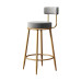 Nordic Bar Stool Gold Luxury Home Iron Bar Counter