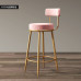 Nordic Bar Stool Gold Luxury Home Iron Bar Counter