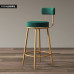 Nordic Bar Stool Gold Luxury Home Iron Bar Counter