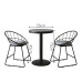 Commercial Tables Chairs Billiards Room Lounge Tables Chairs Balcony Home Bar Stools