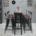 Nordic Solid Bar Table Chair Table Stool Coffee Bench High Stool Wall Long Table Modern Minimal