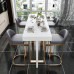 Scandinavian Luxury Marble Bar Table for Home Living Room Partition Small Space Modern Minimalist Integrated Table Scandinavian Luxury Marble Bar Table for Home Living Room Partition Small Space Modern Minimalist Integrated Table
