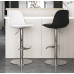 Modern Barstool with Stainless Steel Base Modern Barstool with Stainless Steel Base