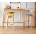 Scandinavian Solid Wood Counter Table Chair Set