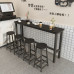Caf¨¦ Table Chairs Commercial High Bar Tables Home Long Tables Balcony Window Tables Living Room Narrow Tables