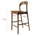 Wooden Bar Table for Home Living Room Partition American High Leg Wall Table Balcony Narrow Table Nordic Bar Table Chair Window